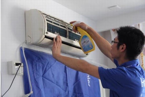 寧波奉化附近空調(diào)清洗報價_自營團隊